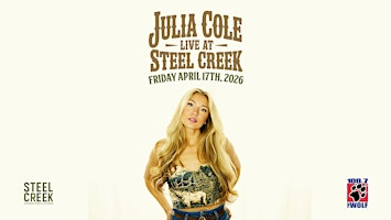 Julia Cole live at Steel Creek | Steel Creek