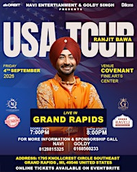 RANJIT BAWA USA TOUR GRAND RAPIDS | Covenant Fine Arts Center