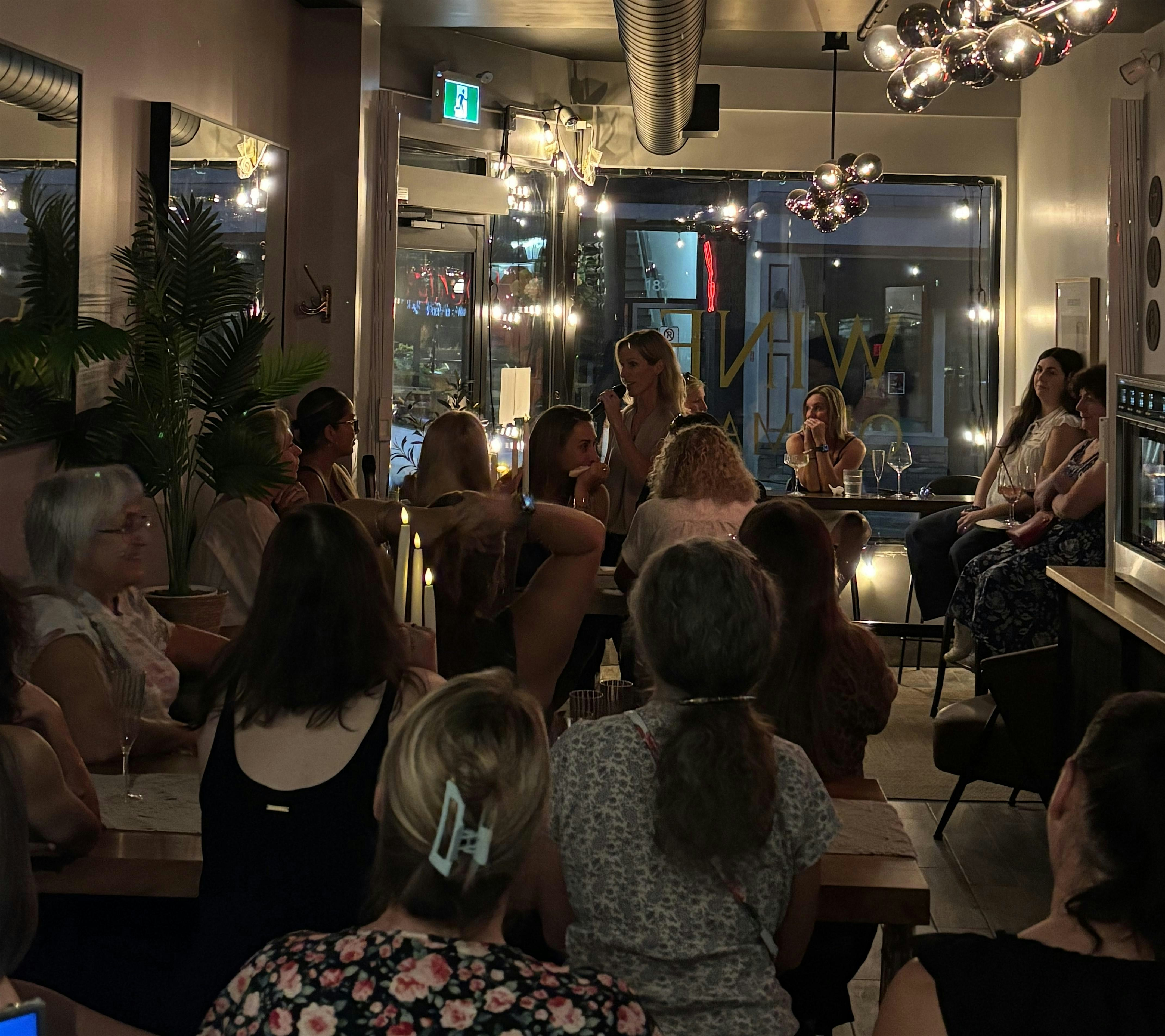Live Audience Mediumship Readings | Wine On Main