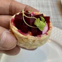 High-Tea moment at Brasserie Les Saveurs