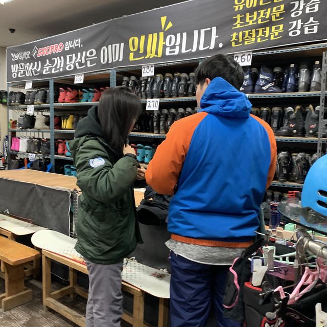 야간권은 오크밸리에서 ⛷🎿🏂