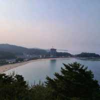 동해 바다가 한눈에 보이는 양양 죽도 전망대
