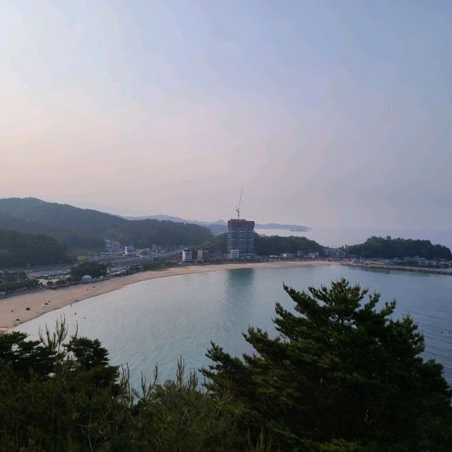동해 바다가 한눈에 보이는 양양 죽도 전망대