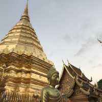 Grand and Holy temple at Doi Suthep 