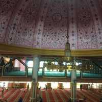 The upper hall of the mosque