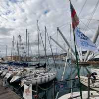 Vascello Neptune and Genoa waterfront