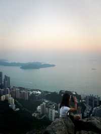 🤩從西高山遠眺維港全景🌇