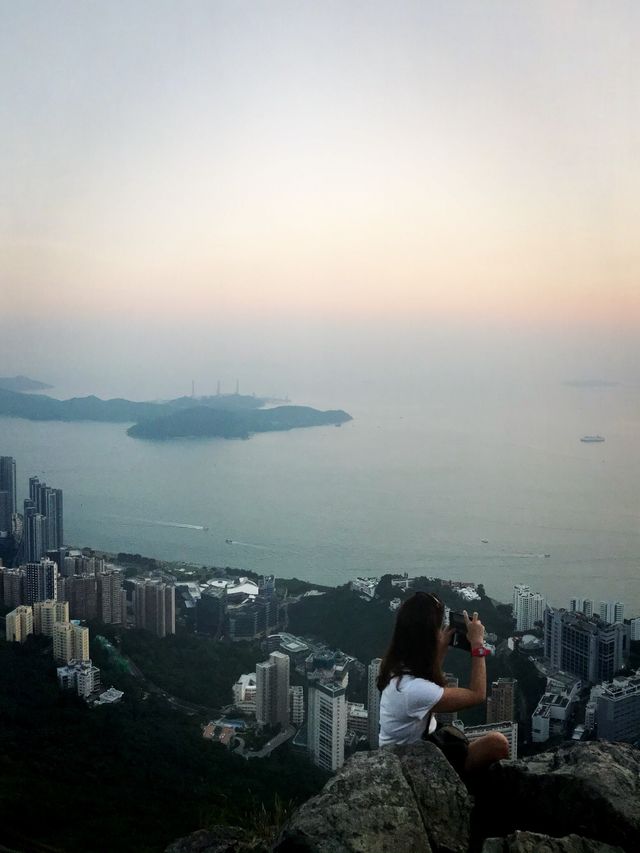 🤩從西高山遠眺維港全景🌇