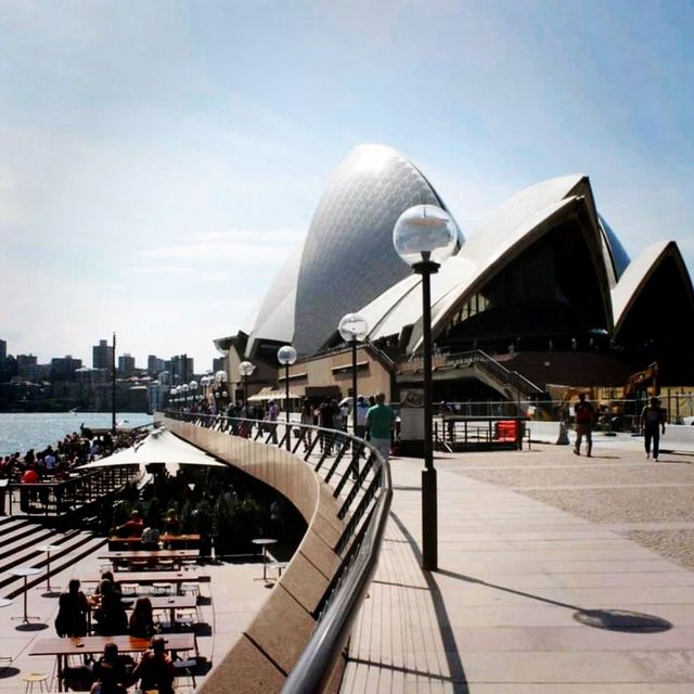 The Sydney Opera House at Sydney Harbour 