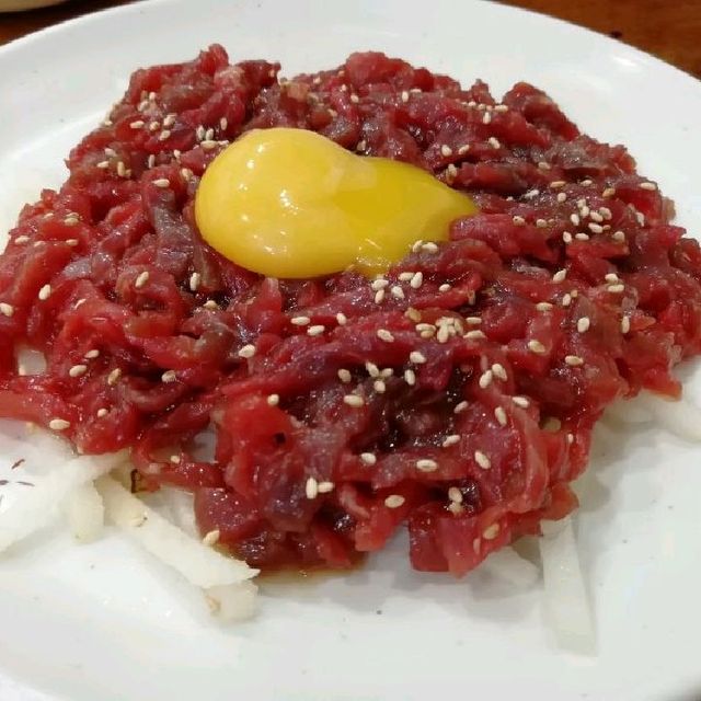 【ソウル】ユッケ&レバー😋が食べたいときの😆「広蔵市場」