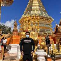 เดินขึ้นพระธาตุดอยสุเทพสุดสัปดาห์😅