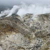 Papandayan Active Volcano Creater