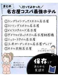 行ってよかったコスパ最強ホテル(名古屋編)