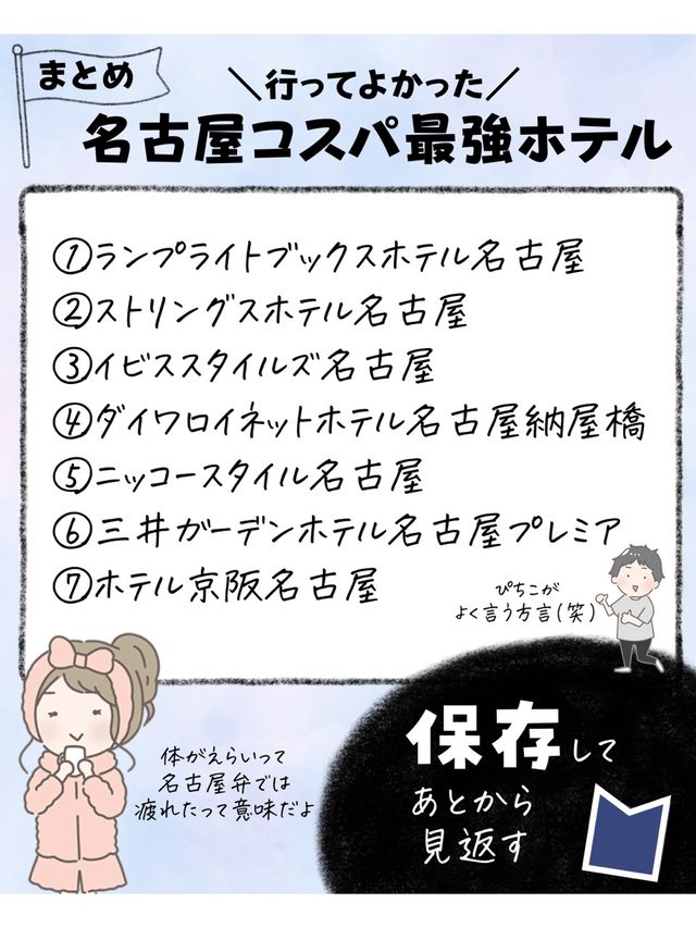 行ってよかったコスパ最強ホテル(名古屋編)