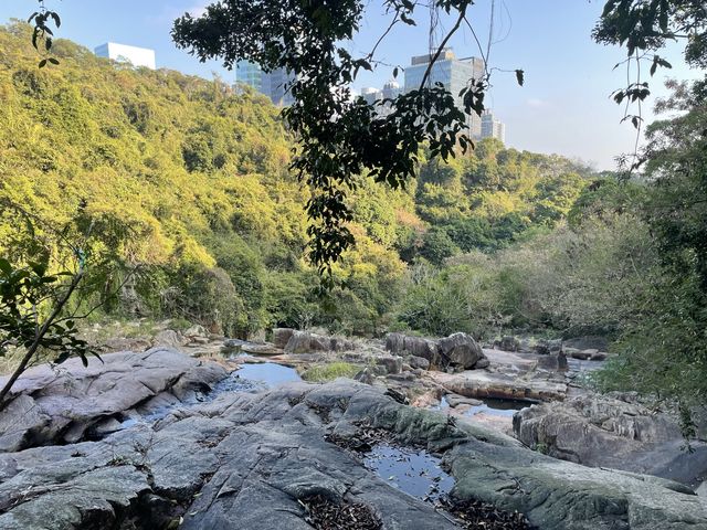香港仔下水塘秘景《石澗》