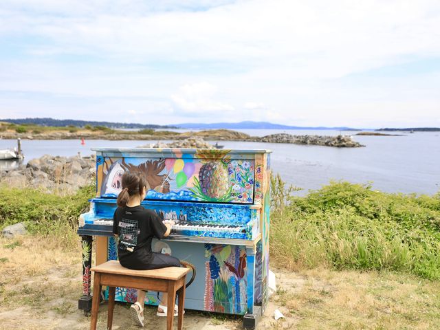 빅토리아 Oak Bay Marina 피아노연주