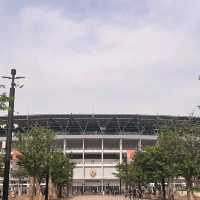 Morning walk around Jakarta