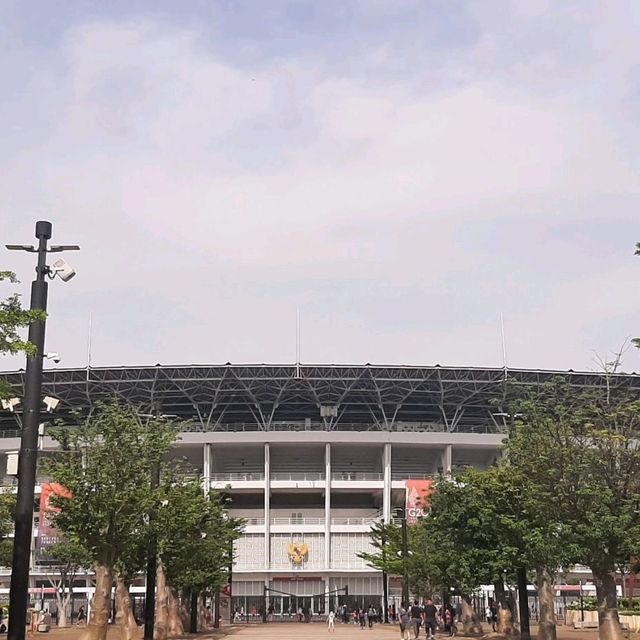 Morning walk around Jakarta
