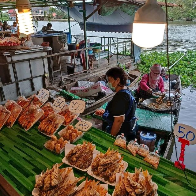 🤗หยุดยาวปีใหม่ ตลาดน้ำวัดลำพญา เปิดทุกวันจ้า