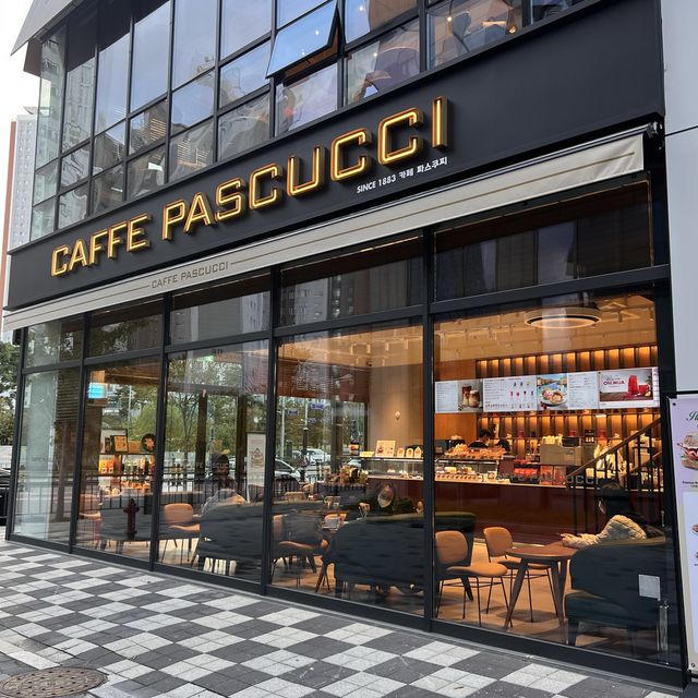 韓国で長年愛されるコーヒーチェーン店🤎【CAFFE PASCUCCI】