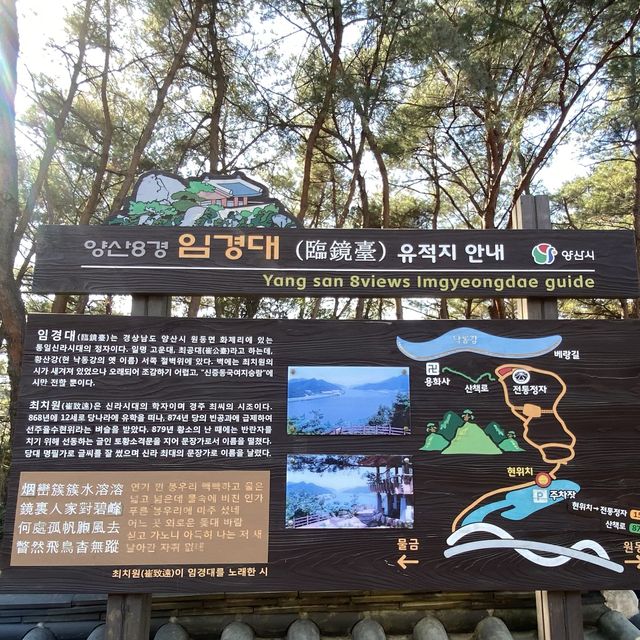 양산 드라이브코스 임경대에서 경치보며 힐링하기