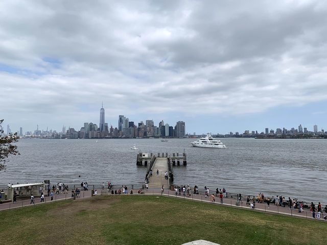 view from the helicopter in NYC