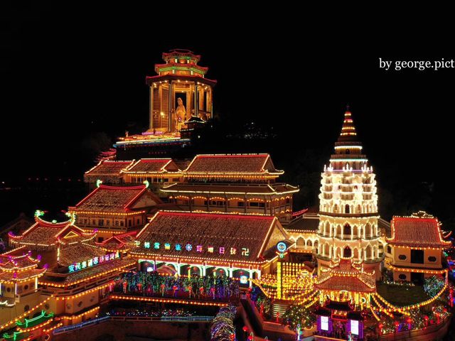 Night View of Kek Lok Si Temple@Penang