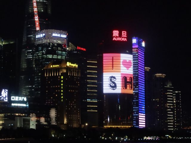 Nighttime at Shanghai’s Infamous Skyline🌇