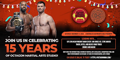 15 Year Anniversary Party | Octagon MMA Dallas