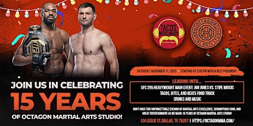 15 Year Anniversary Party | Octagon MMA Dallas