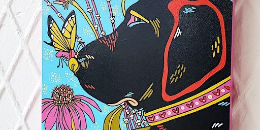 Paint a Pet Portrait Workshop with Mindy Fisher | Gallery at the VAULT