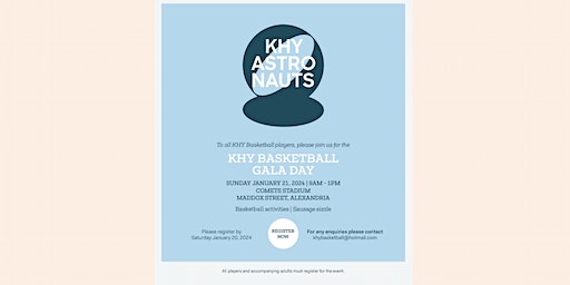 KHY Gala Day 2024 | City of Sydney Basketball Association