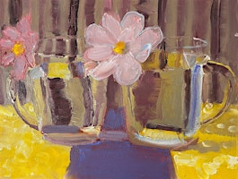 Still Life Oil Painting with Aster Guinness | Newlyn Art Gallery