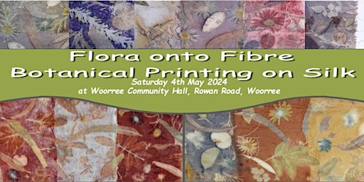 Botanical Prints on Silk | Woorree Community Hall