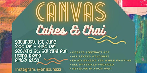 Art Painting Workshop - an afternoon of painting with cake & tea! | Second Street