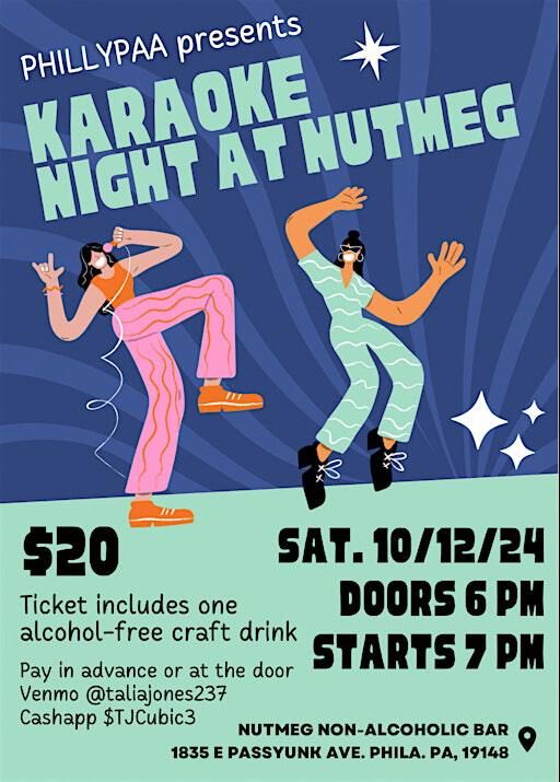 PhilYPAA presents KARAOKE at Nutmeg!! | Nutmeg Bar and Market