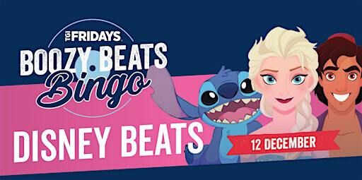 BEATS BINGO - Disney Beats [SUNSHINE PLAZA] at TGI Fridays | TGI Fridays Sunshine Plaza
