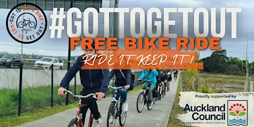 GTGO "Ride It Keep It": Free Bike Ride, Western Cycleway | Waterview Reserve (Oakley Park)