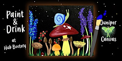 Paint & Drink at Hub Bootery: Stargazing Snail | Hub Bootery Family Shoes