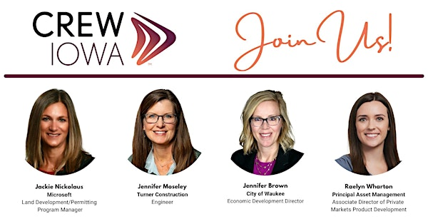 CREW Iowa June 2025 Luncheon: Data Center Panel | Wesley on Grand, a WesleyLife Community for Healthy Living