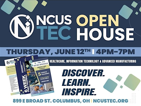 NCUS TEC OPEN HOUSE | 899 E Broad St