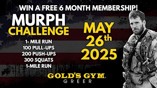 Murph Challenge | 1207 W Wade Hampton Blvd