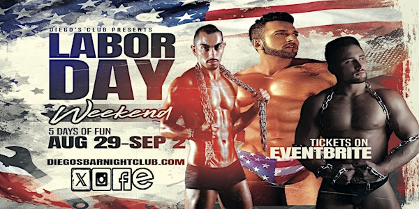 LABOR OF LOVE  25 VIP PASS EXPRESS | Diego's Bar Nightclub, Rehoboth Avenue Extension, Rehoboth Beach, DE