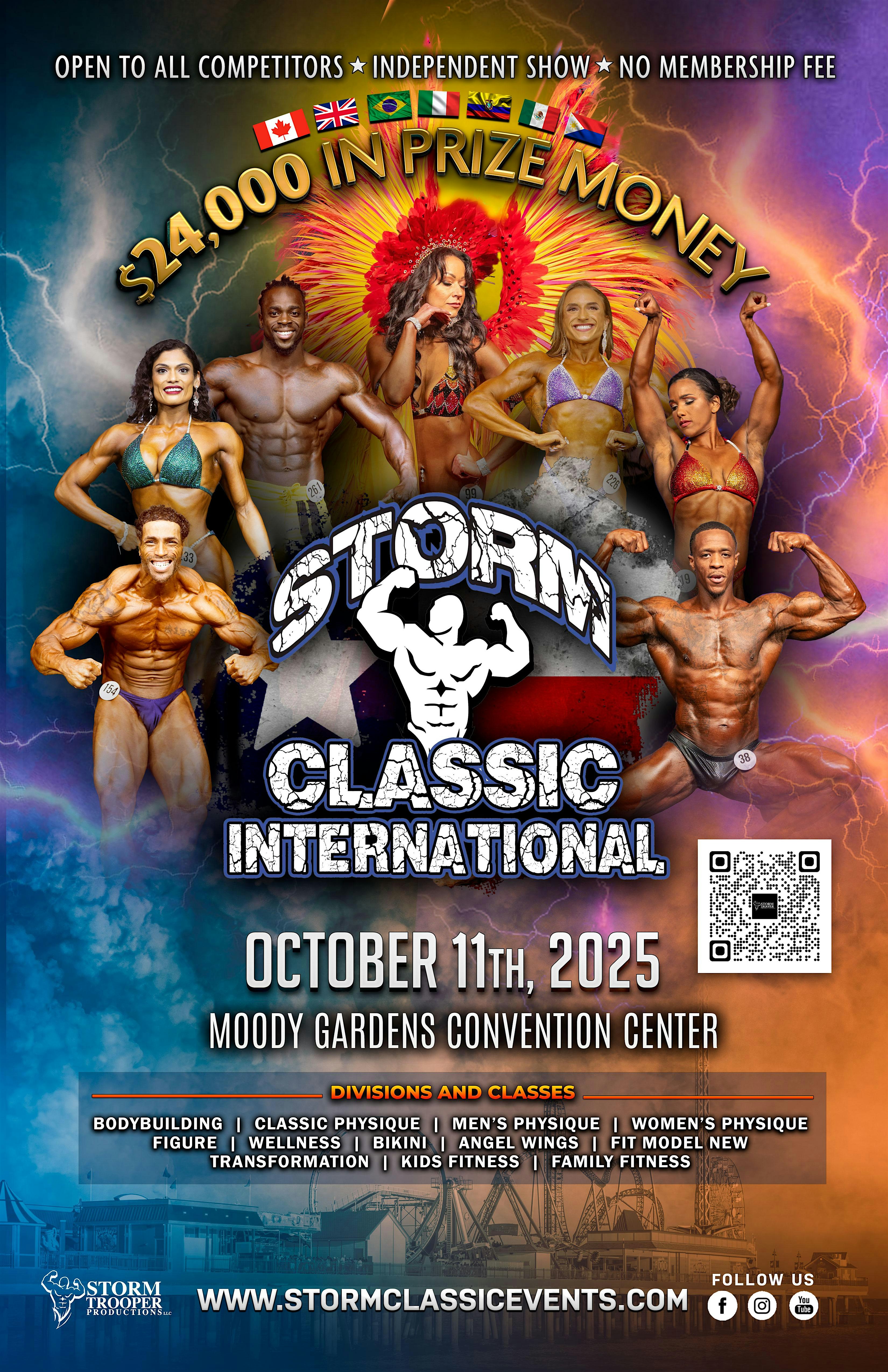 2025 Storm Classic International Men's Registration | Moody Gardens Hotel, Spa and Convention Center