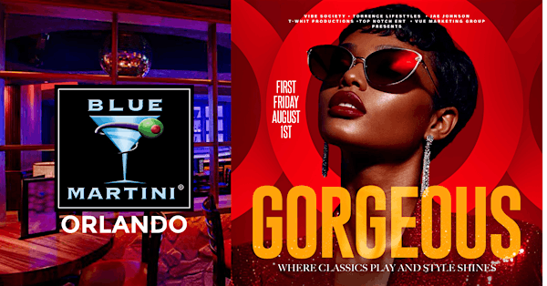 Gorgeous Orlando - Where Classics Play and Style Shines | Blue Martini Lounge Pointe Orlando