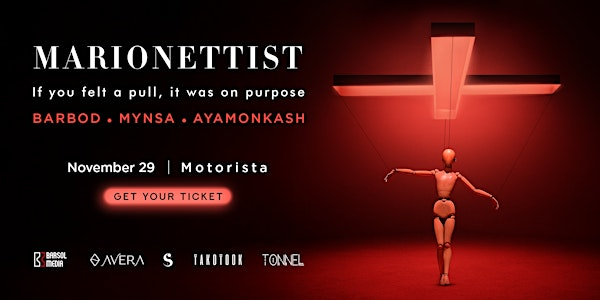 MARIONETTIST - LIVE ELECTRONIC ACTS | Motorista Studio