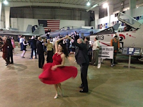 Mobile Big Band Society Valentine Dinner Dance | USS Alabama Battleship Memorial Park - Aircraft Pavilion