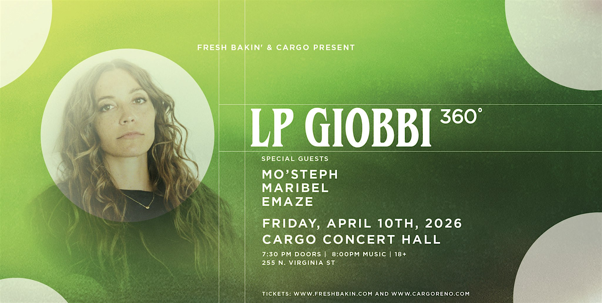 LP Giobbi 360⁰ Set at Cargo | Cargo : Whitney Peak Hotel