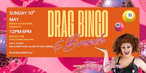 Drag Bingo & Brunch - Hosted by Fanny Burns! ✨ | Bridge House Barn