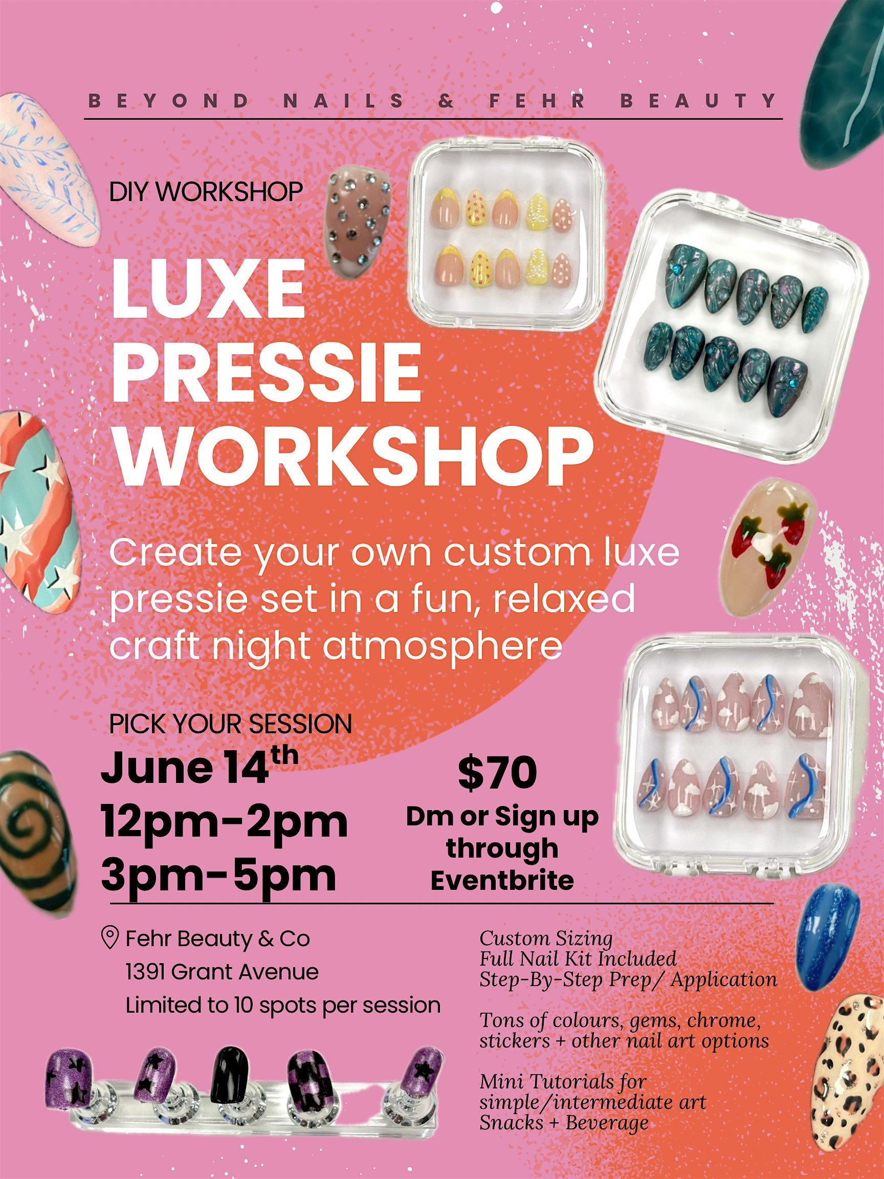 Luxe Pressie Workshop | Fehr Beauty & Co